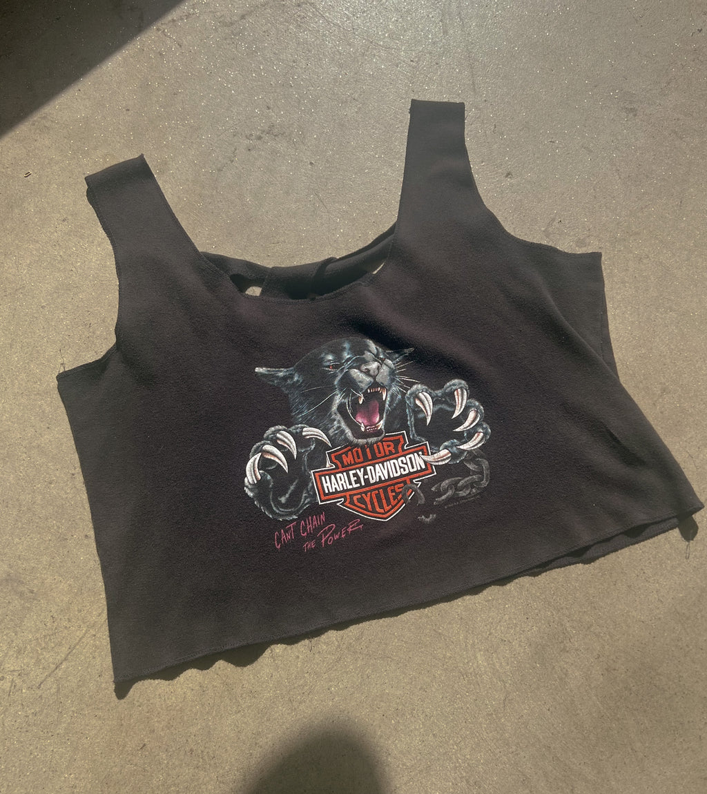 REWORKED HARLEY CROSS BACK TANK