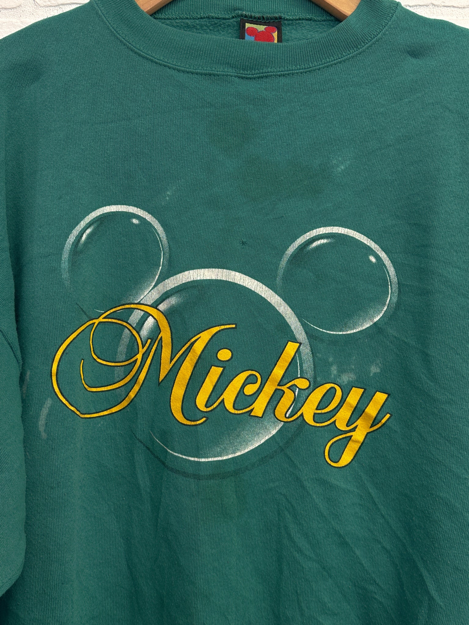 MICKEY VINTAGE CREWNECK // GREEN