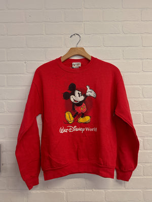 WALT DISNEY VINTAGE CREWNECK // RED