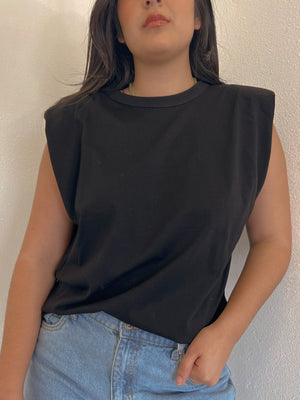 MUSCLE BOX TEE// BLACK