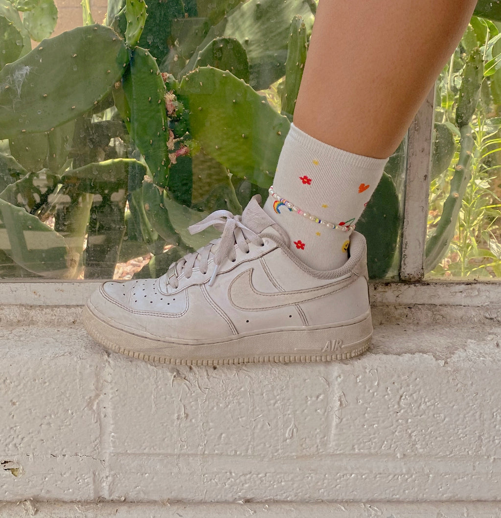 PEARLY RAINBOW DREAMS ANKLET
