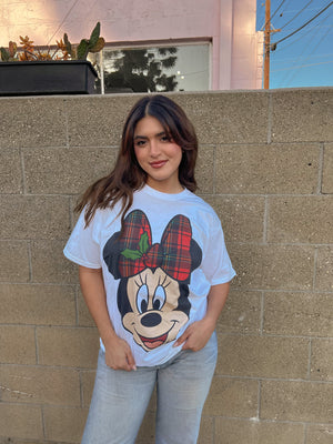 MINNIE CHRISTMAS TEE