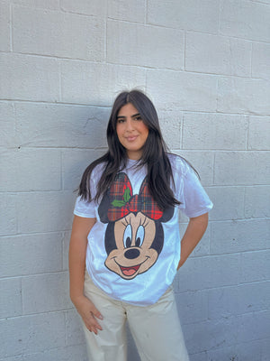 MINNIE CHRISTMAS TEE