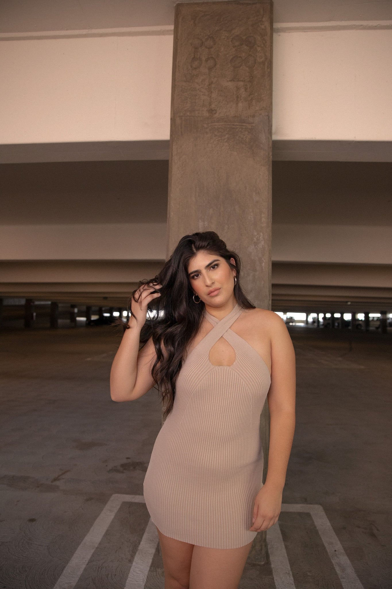MOCHA DREAMS MINI DRESS