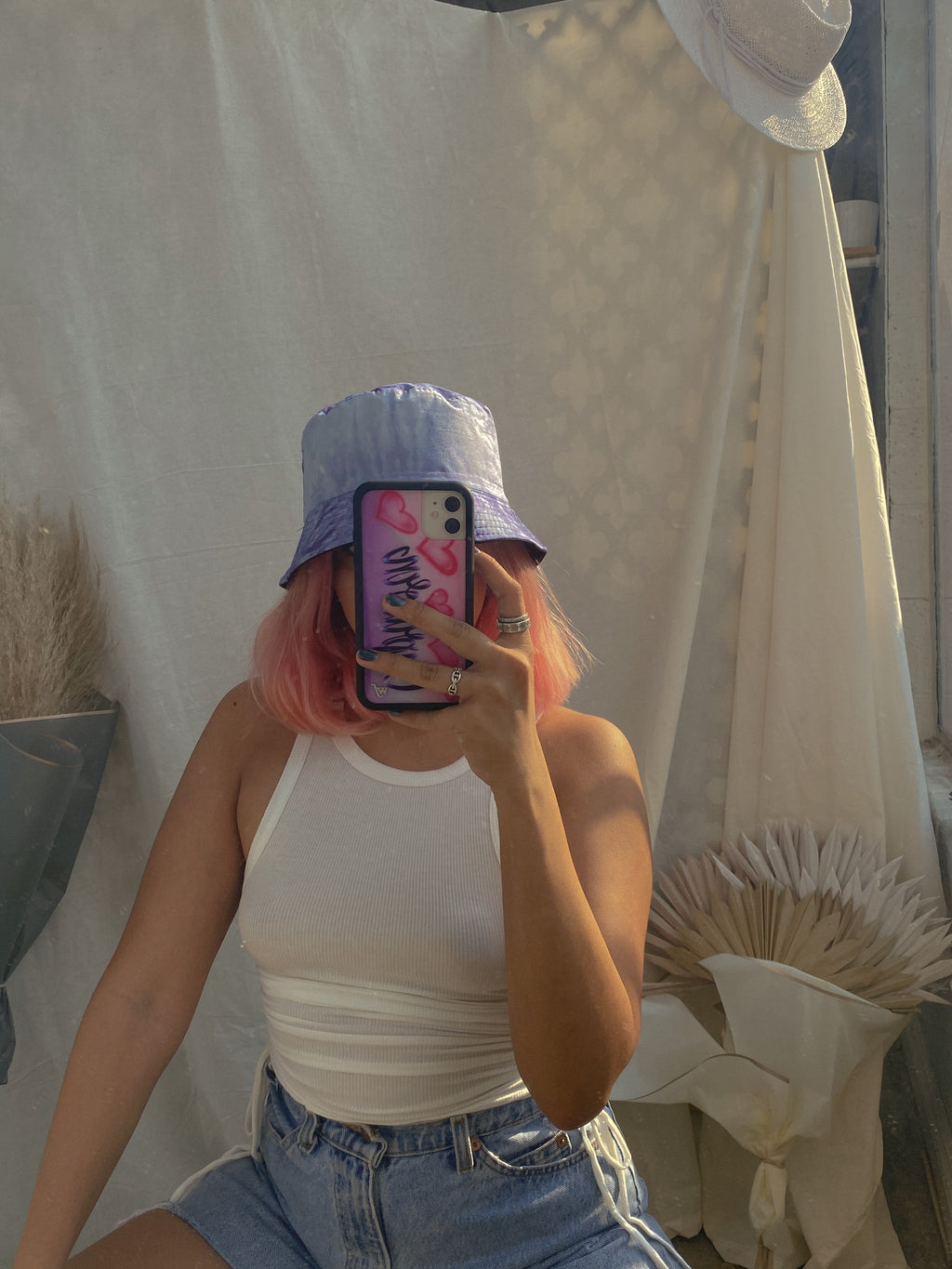 TIE DYE BUCKET HAT // OCEANA