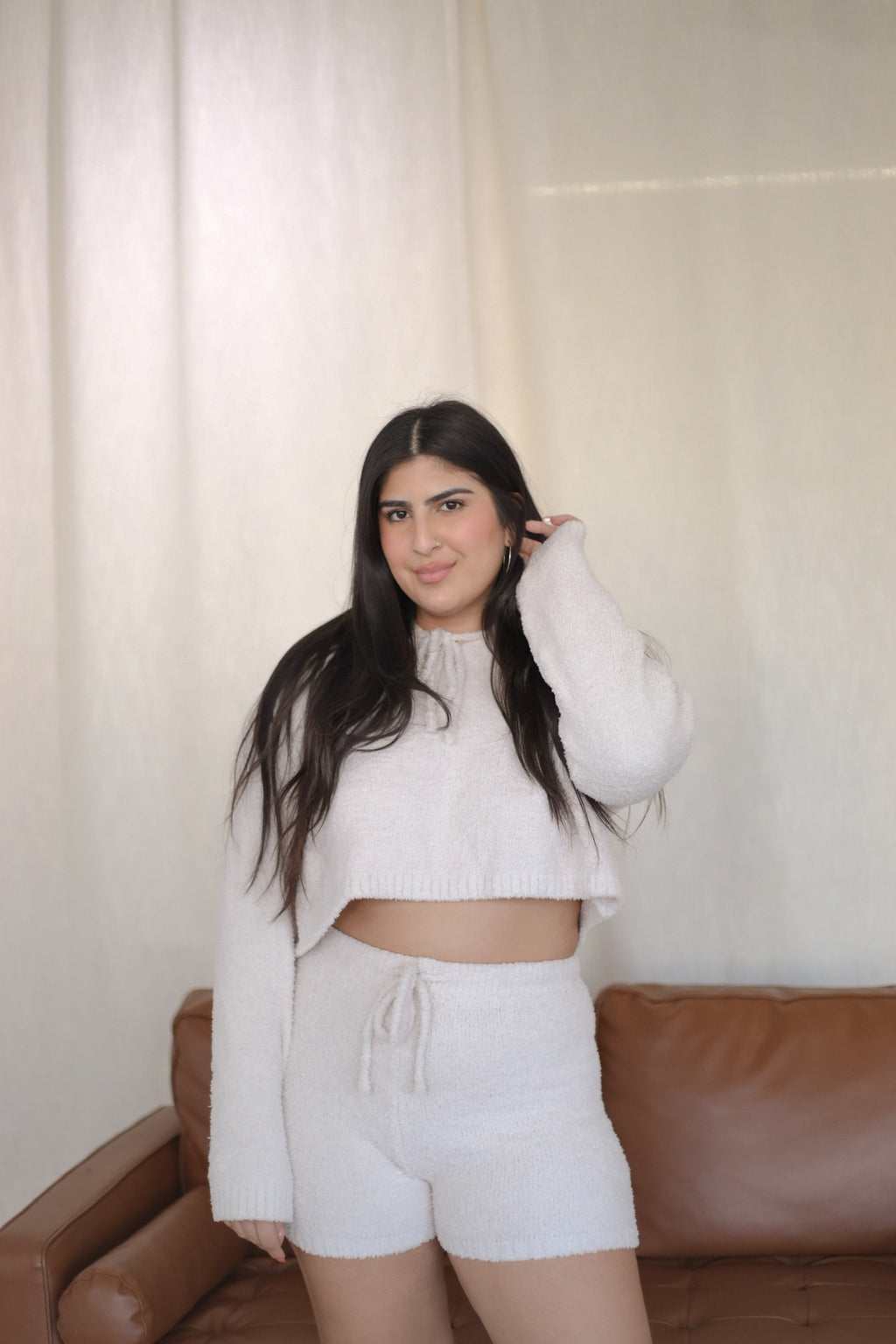 WHITE TEDDY SET