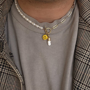 SMILE PEARL NECKLACE