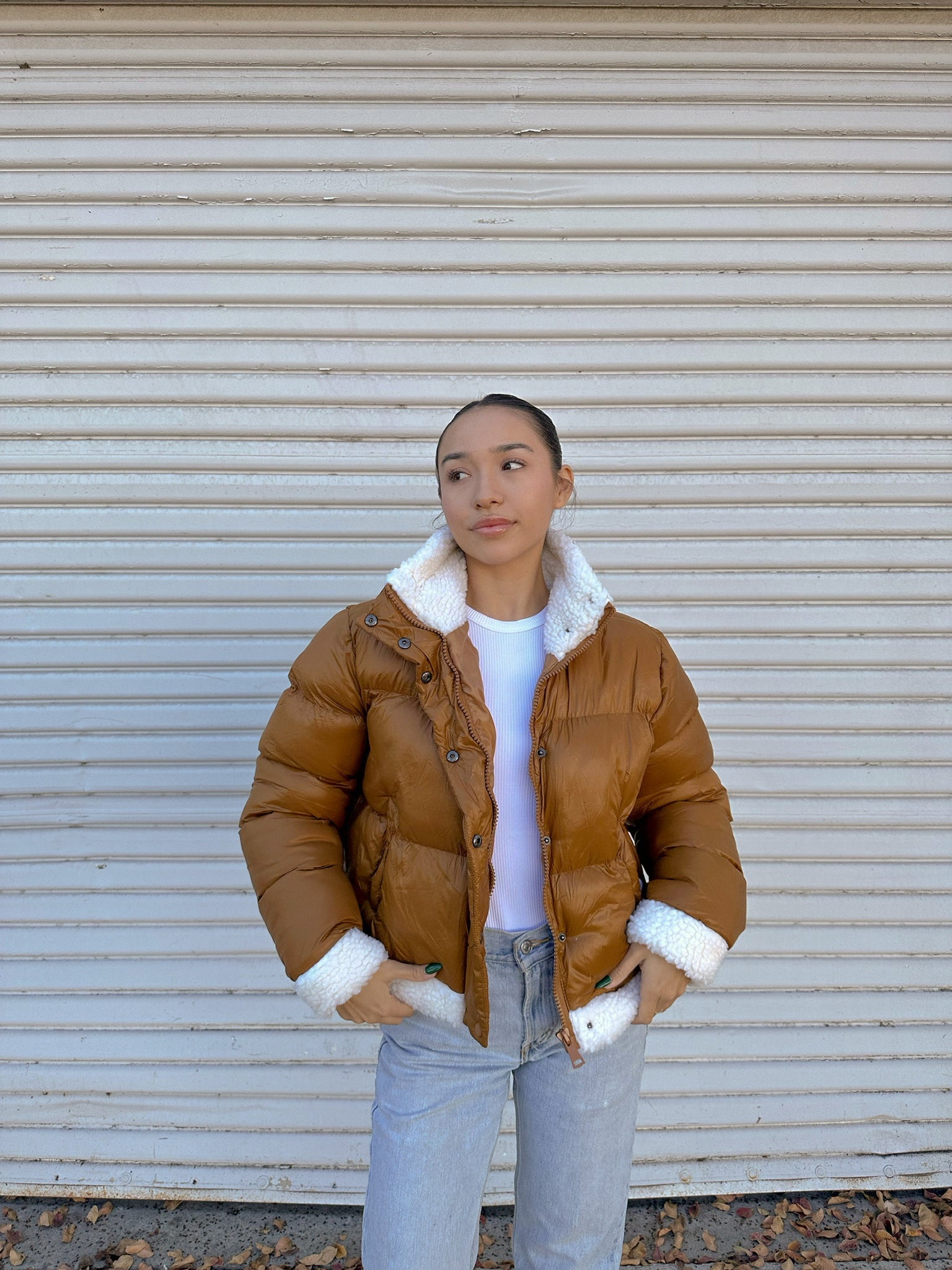 SHERPA PUFFER // CARAMEL