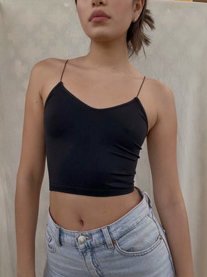 TO THE POINT TANK // BLACK