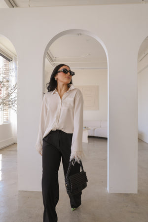 PRETTY CHIC TOP // IVORY