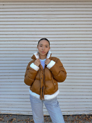 SHERPA PUFFER // CARAMEL