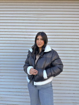 SHERPA PUFFER // BLACK