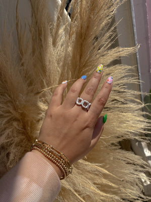 SQUARE HOLE RING