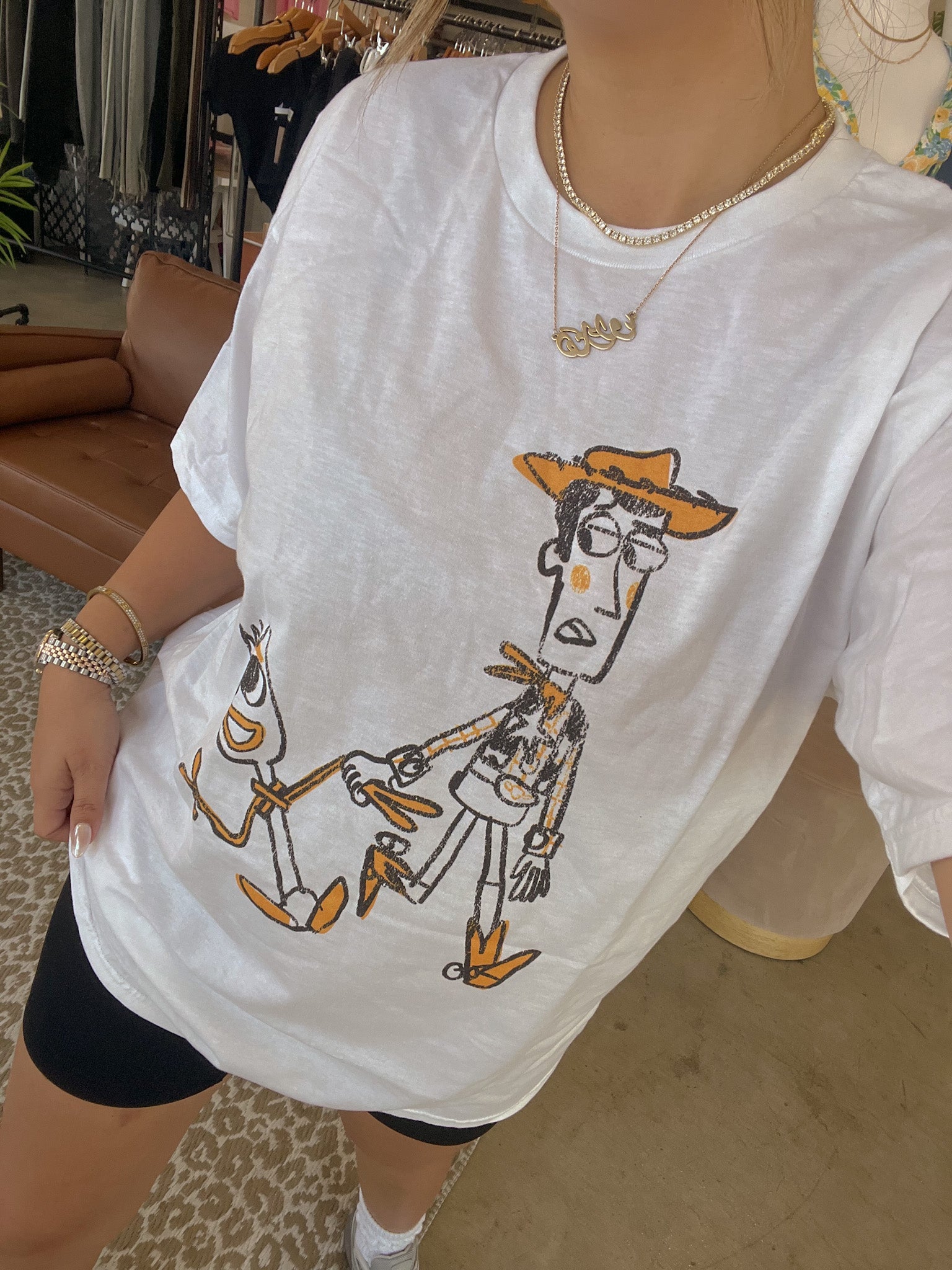 WOODY & FORKY BFF TEE
