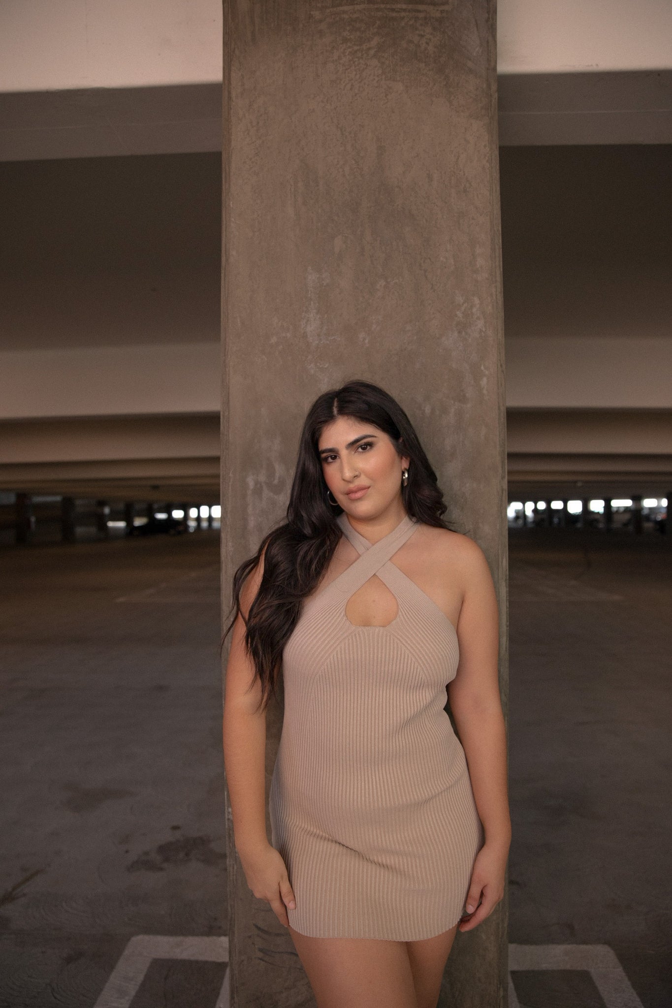 MOCHA DREAMS MINI DRESS